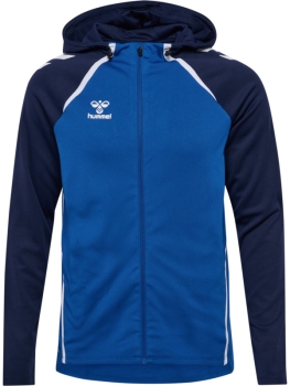Kinder Hummel Lead 2.0 Kapuzen Trainingsjacke - True blue/Marine